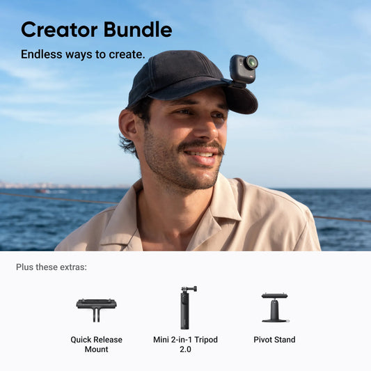 Insta360 Australia GO ULTRA Creator Bundle Black Version