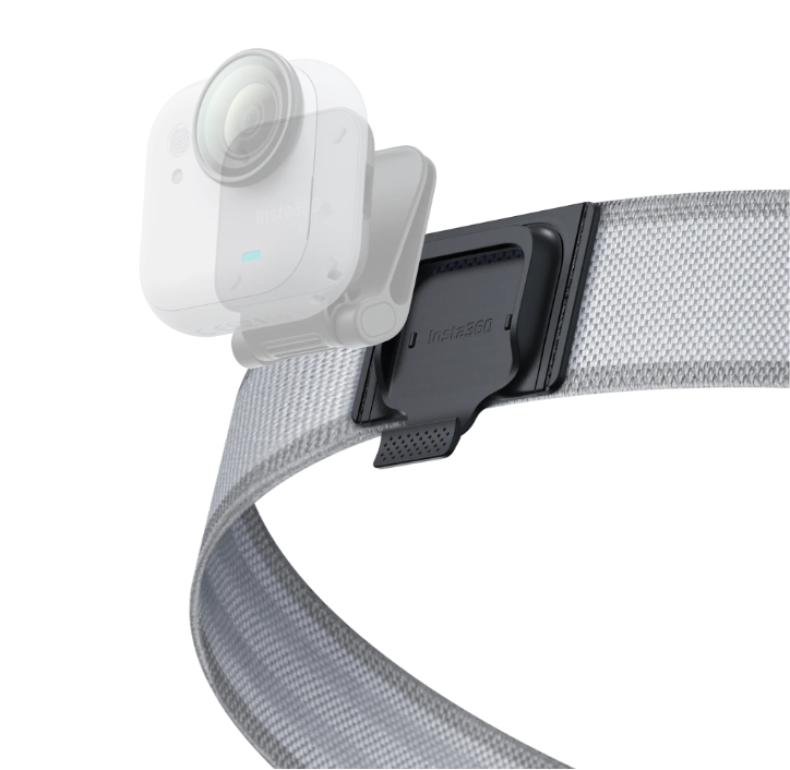 Insta360 Australia GO Ultra Easy Clip Headband (Gray)