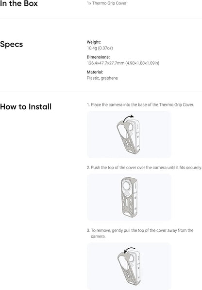X5 Thermo Grip Cover